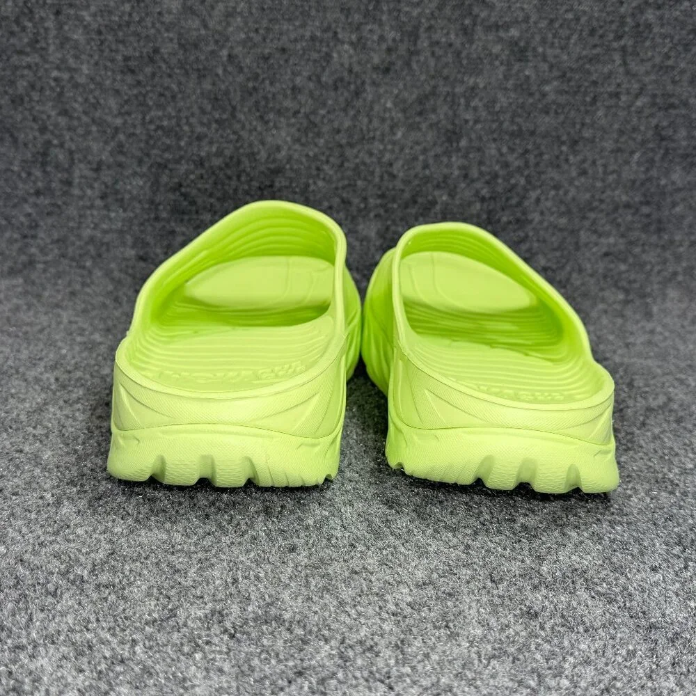 Hoka Ora Recovery Slide Sandals Men's Size 14 Neon Yellow Athletic Running Beach